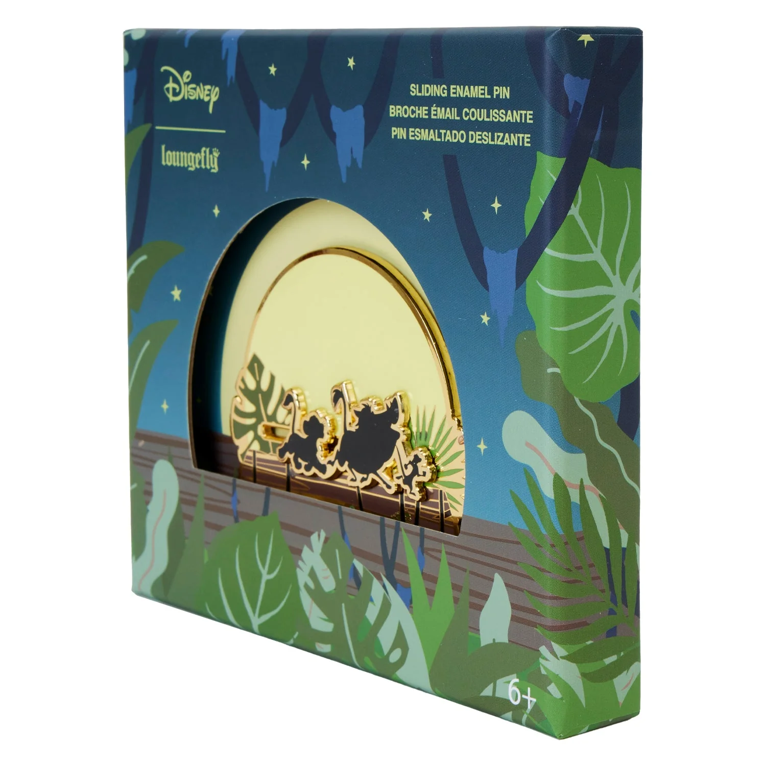 Loungefly x Disney Lion King 30th Anniversary Hakuna Matata 3" Collectors Pin - Image 2