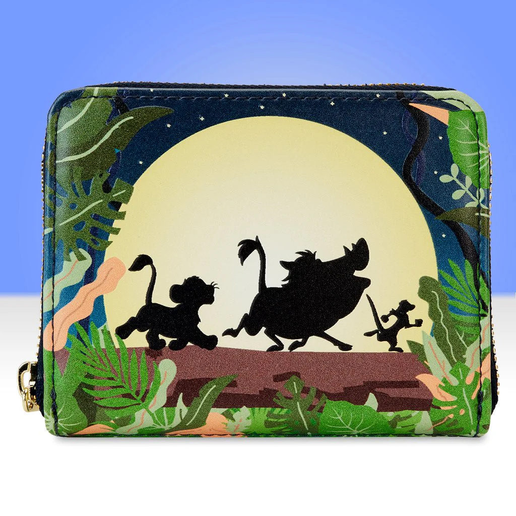 Loungefly x Disney Lion King 30th Anniversary Hakuna Matata Zip Around Wallet