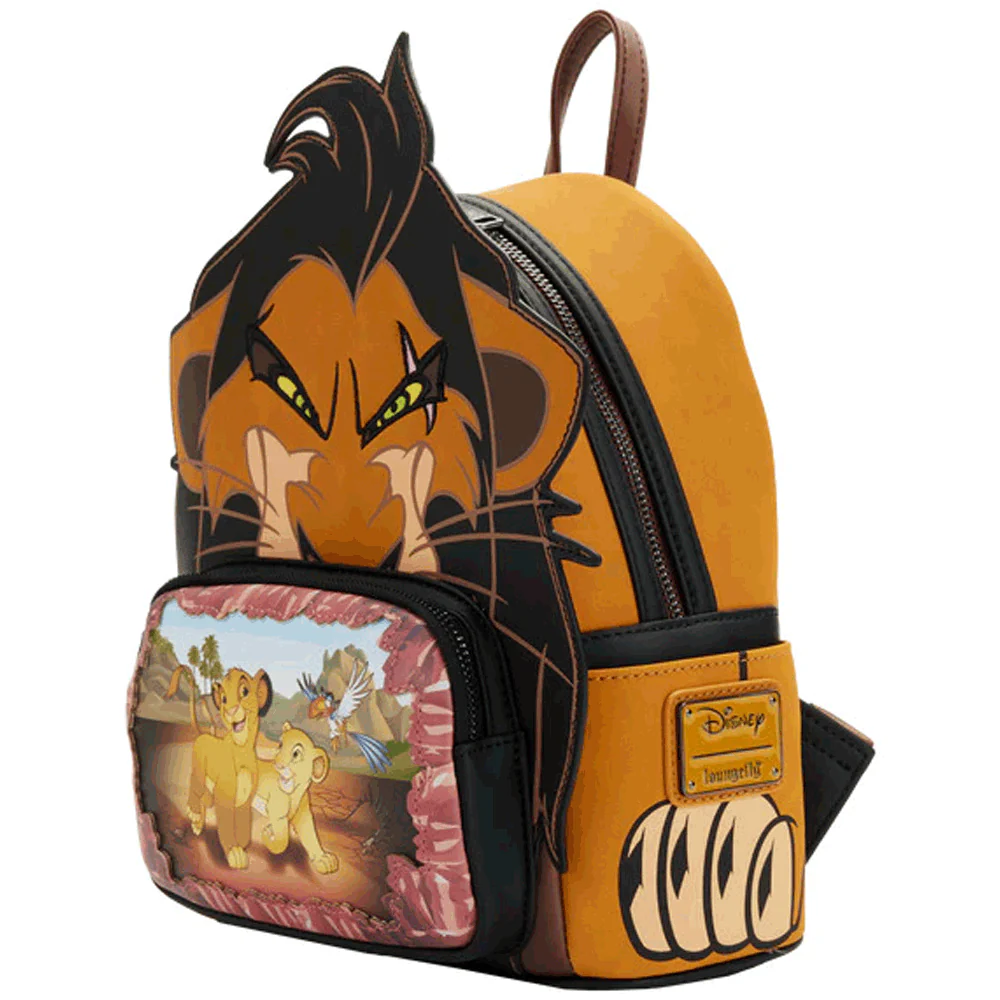 Loungefly x Disney Lion King Villains Scene Scar Mini Backpack - Image 2