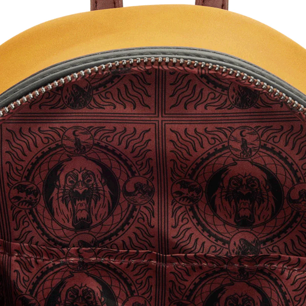 Loungefly x Disney Lion King Villains Scene Scar Mini Backpack - Image 4