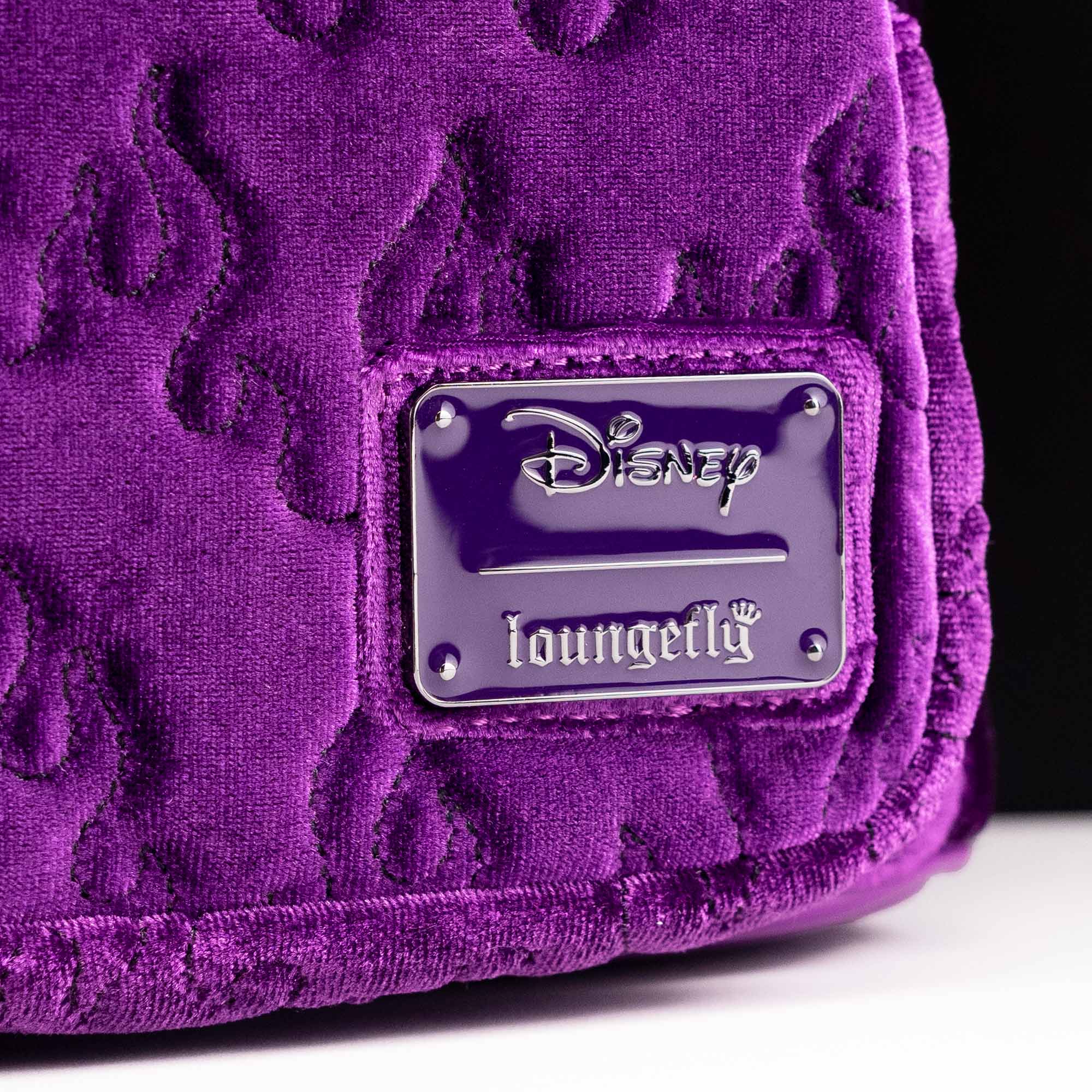 Loungefly x Disney Maleficent Cosplay Velvet Mini Backpack - Image 2