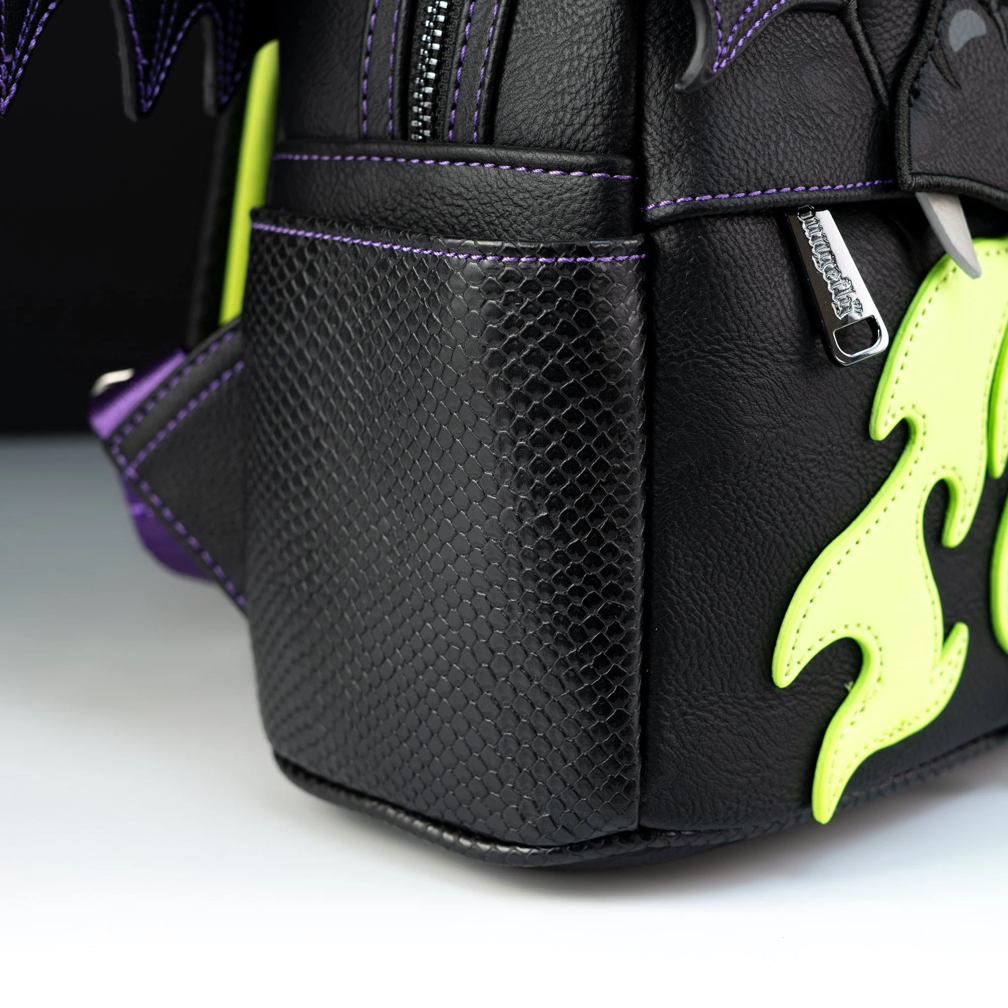 Loungefly x Disney Maleficent Dragon Breathing Fire Mini Backpack - Image 3