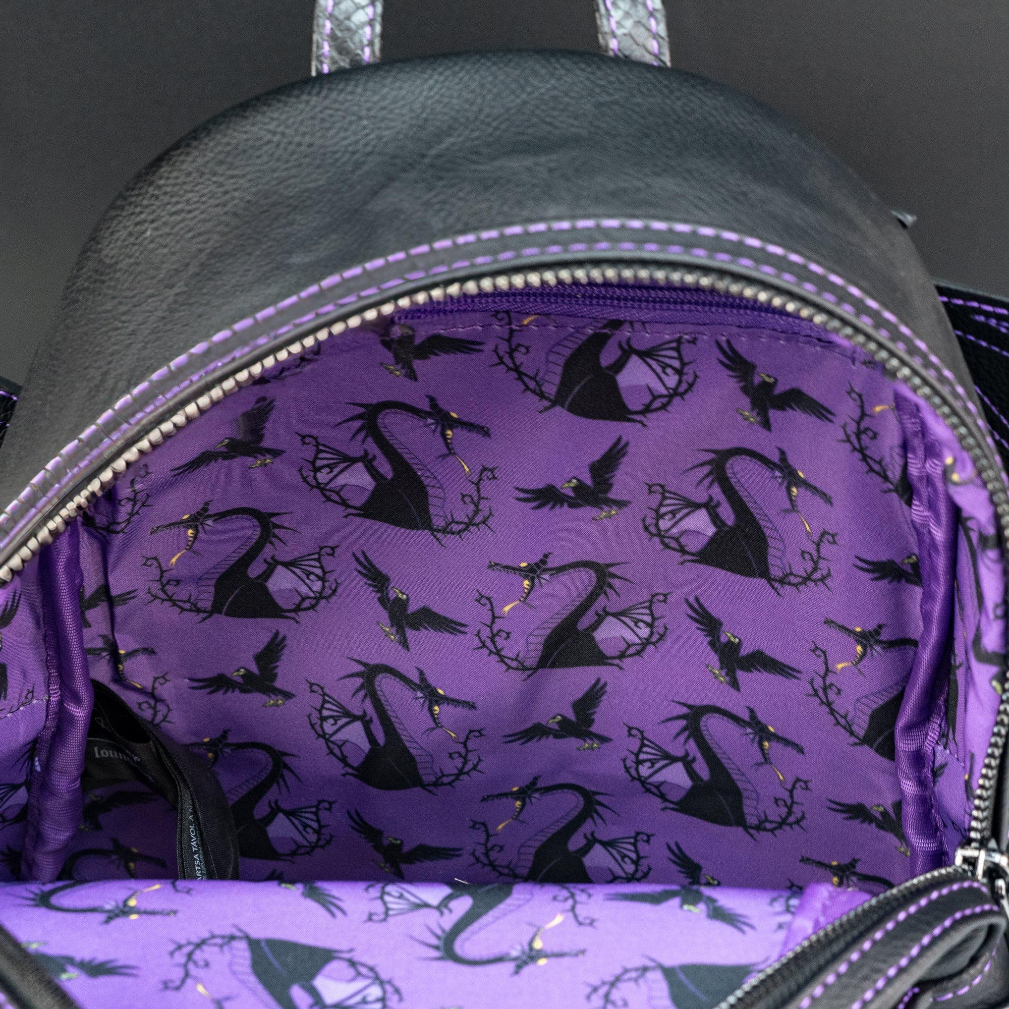 Loungefly x Disney Maleficent Dragon Breathing Fire Mini Backpack - Image 8