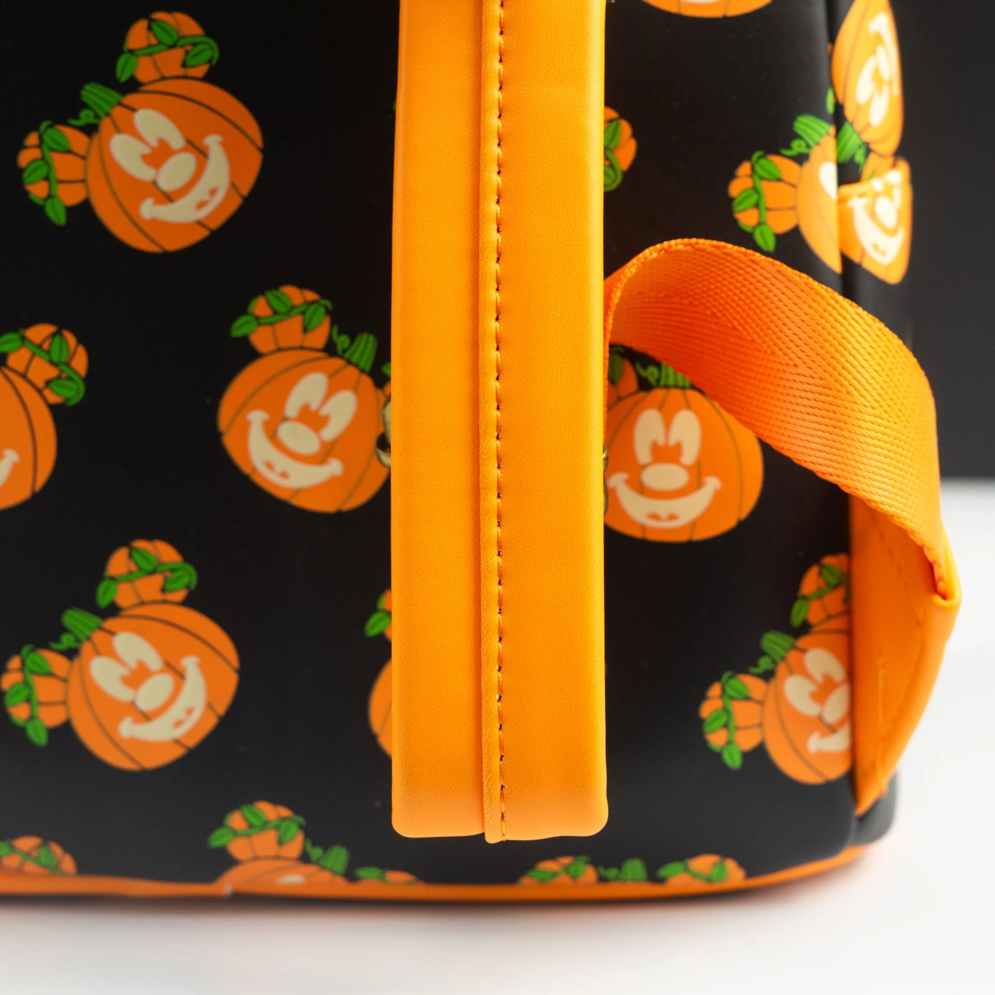Loungefly x Disney Mick-O-Lantern Pumpkin Mini Backpack - Image 4