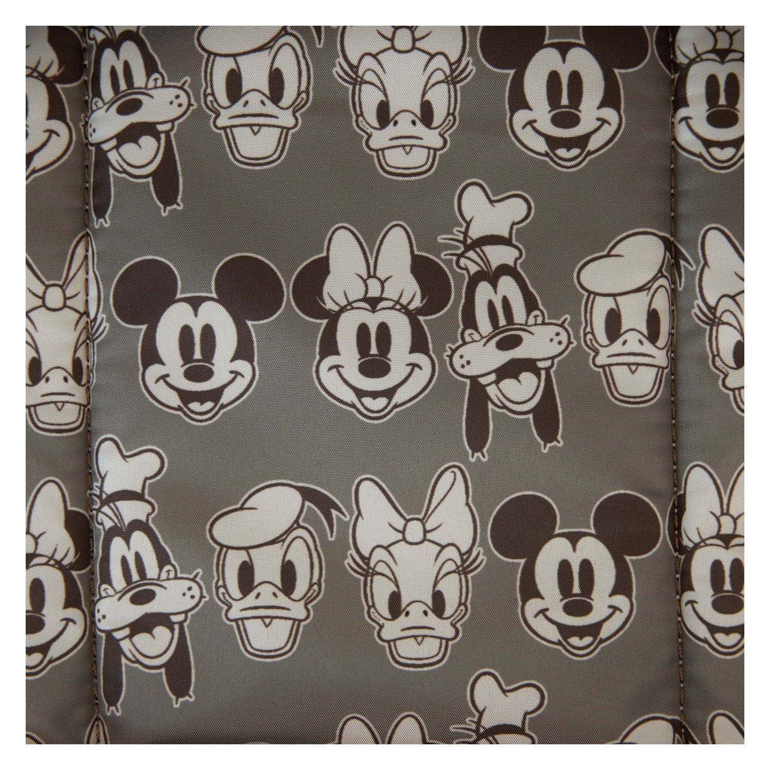 Loungefly x Disney Mickey And Friends Canvas Mini Backpack - Image 7