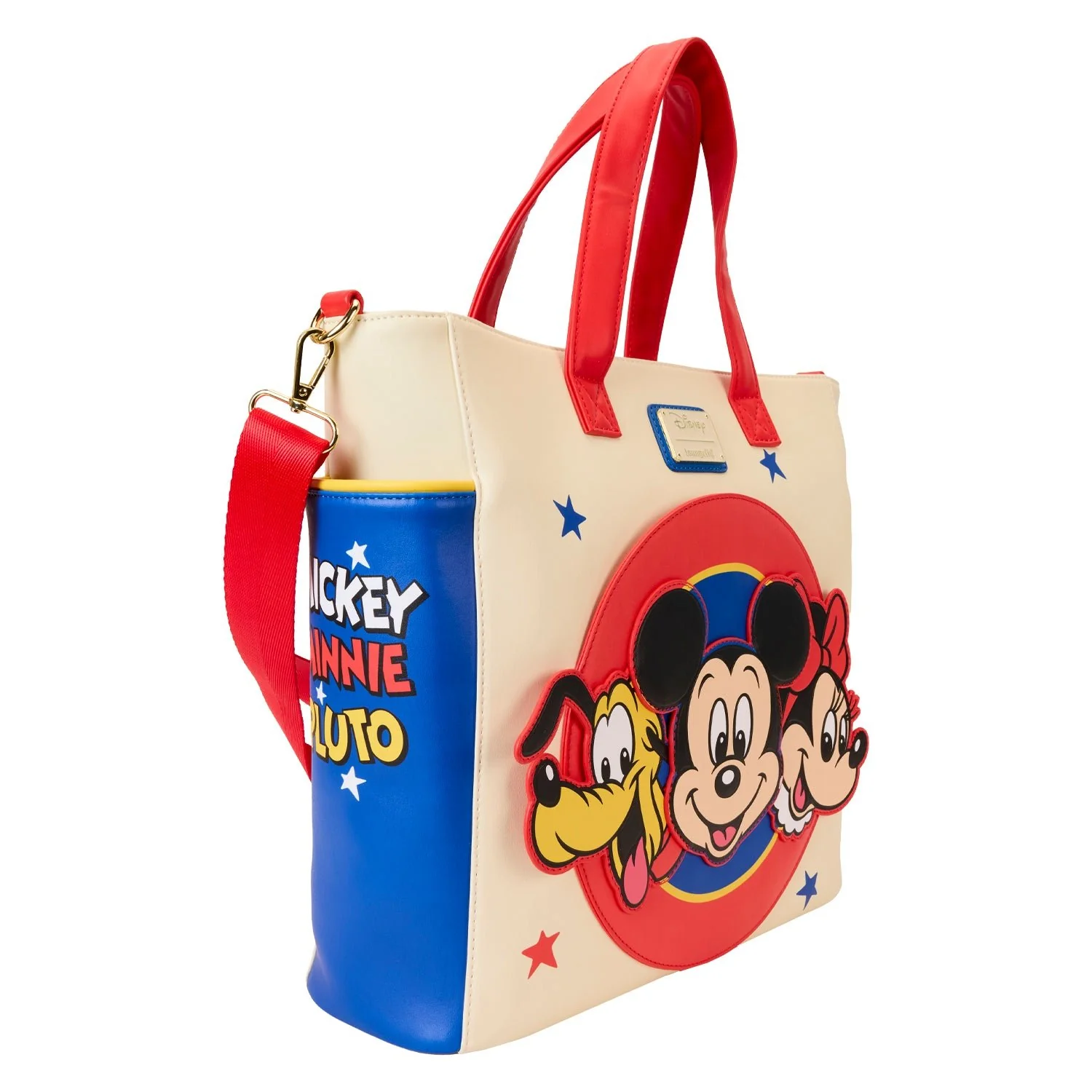 Loungefly x Disney Mickey And Friends Convertible Backpack & Tote Bag - Image 4