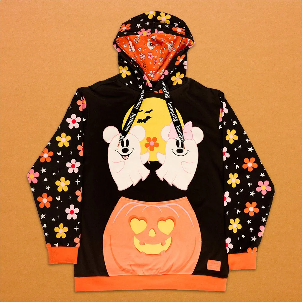 Loungefly x Disney Mickey and Friends Halloween Hooded Sweatshirt - Image 2