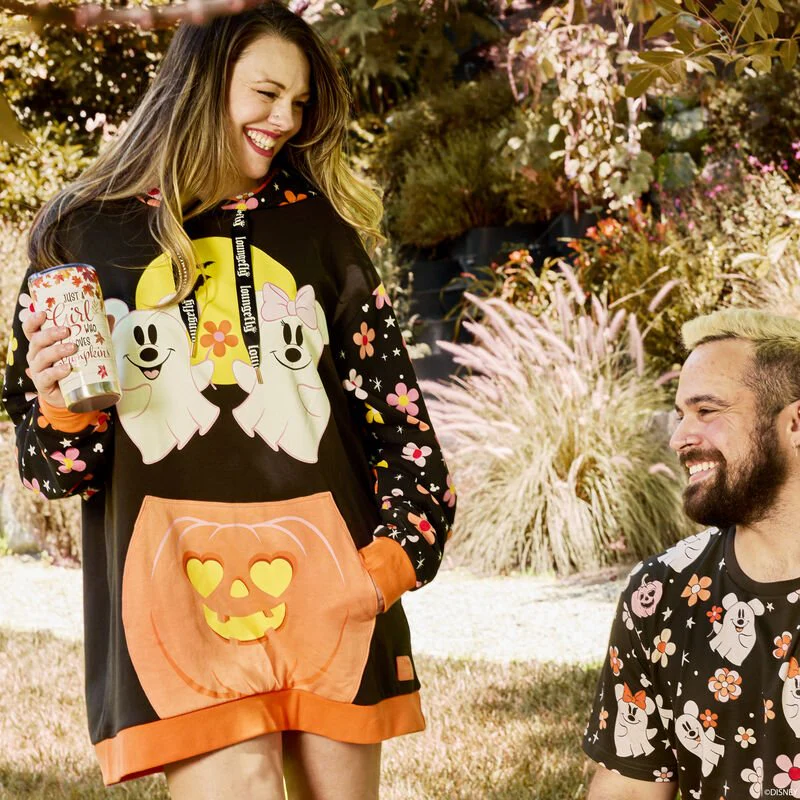 Loungefly x Disney Mickey and Friends Halloween Hooded Sweatshirt - Image 4