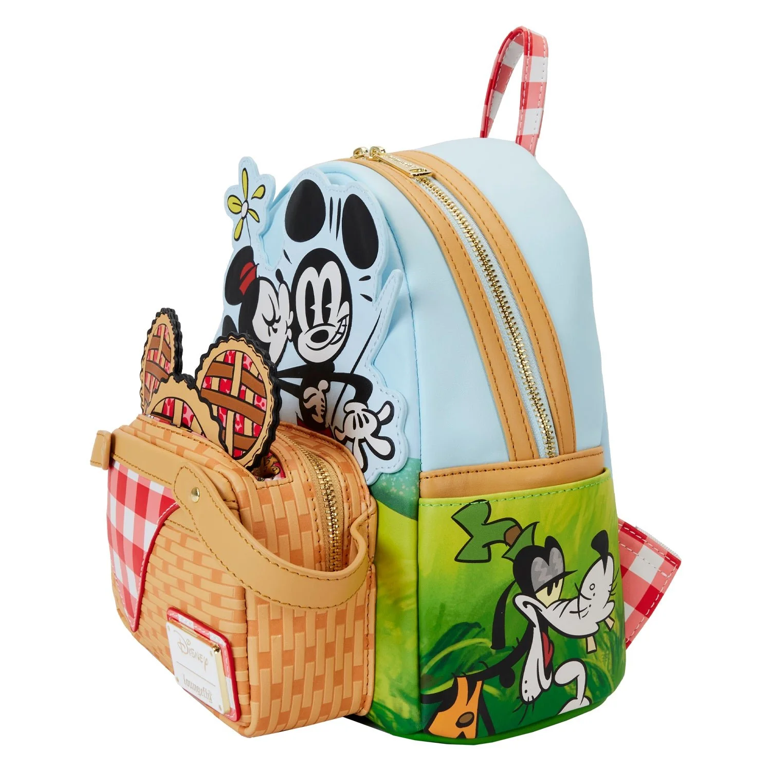 Loungefly x Disney Mickey and Friends Picnic Mini Backpack - Image 3