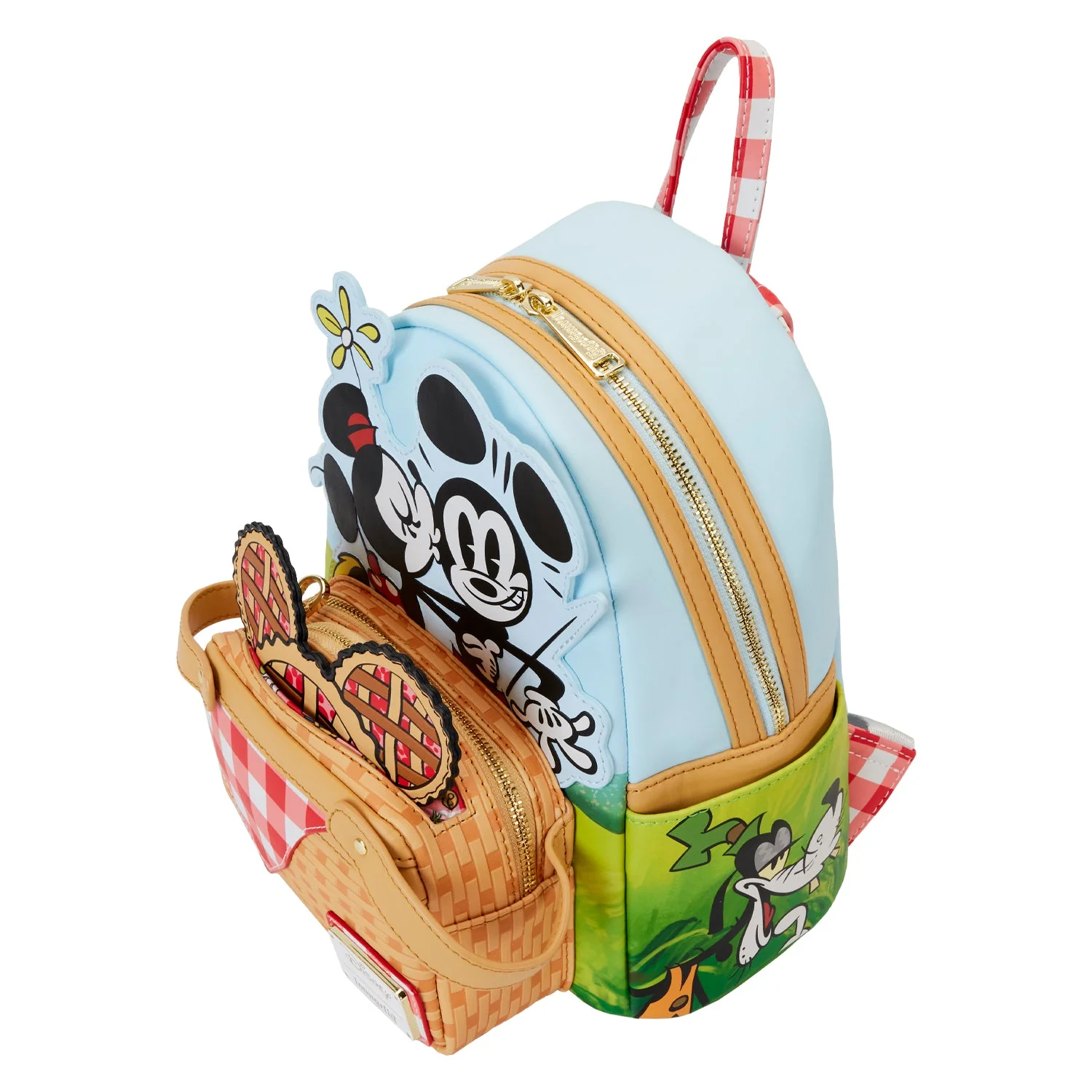 Loungefly x Disney Mickey and Friends Picnic Mini Backpack - Image 4
