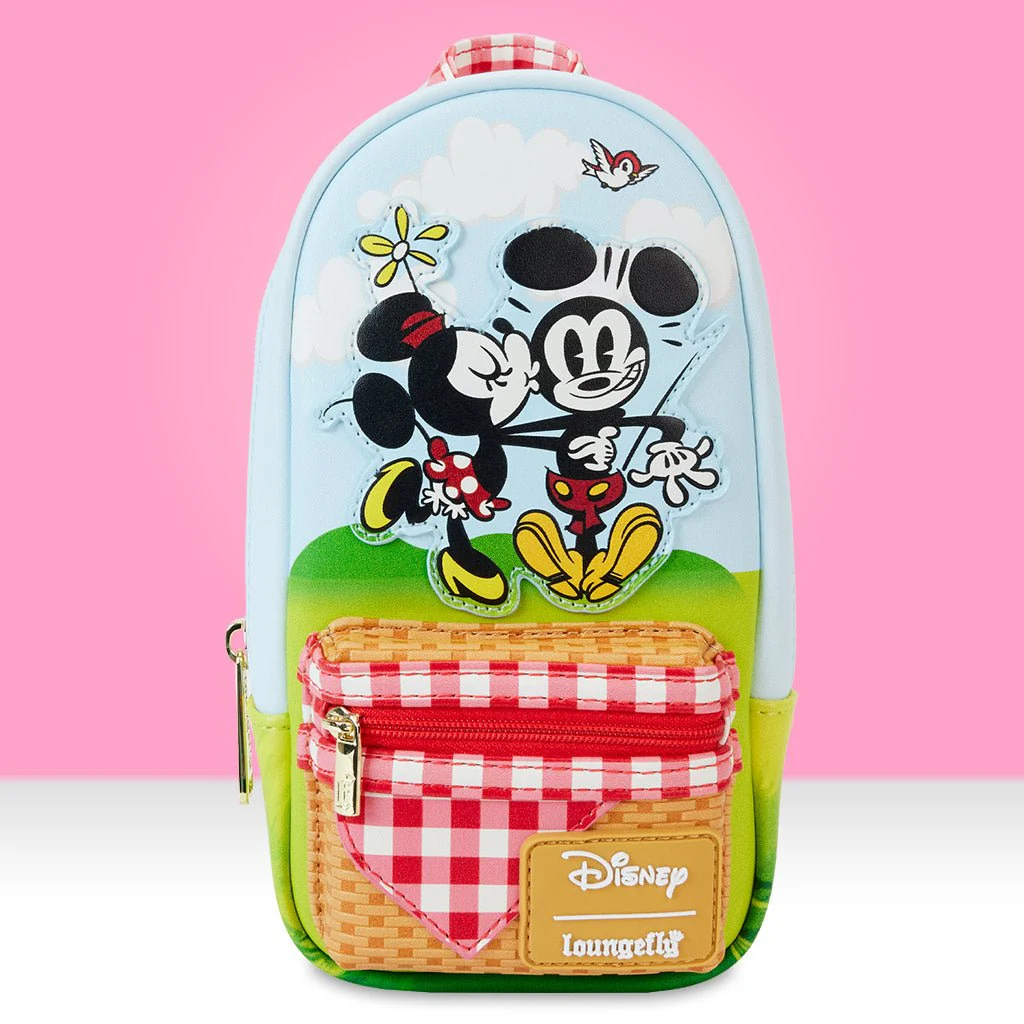 Loungefly x Disney Mickey and Friends Picnic Pencil Case