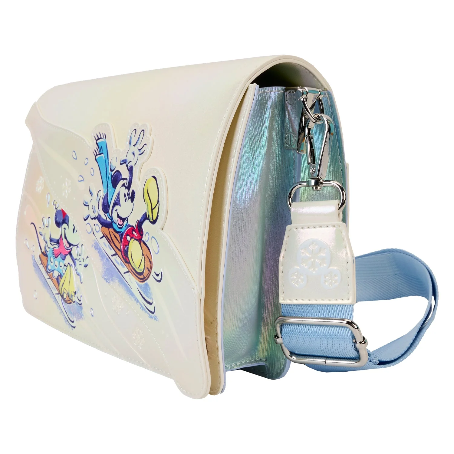 Loungefly x Disney Mickey And Friends Winter Wonderland Crossbody Bag - Image 2