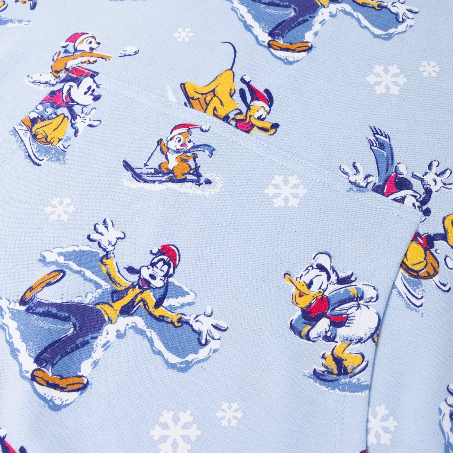 Loungefly x Disney Mickey And Friends Winter Wonderland Hooded Sweatshirt - Image 4