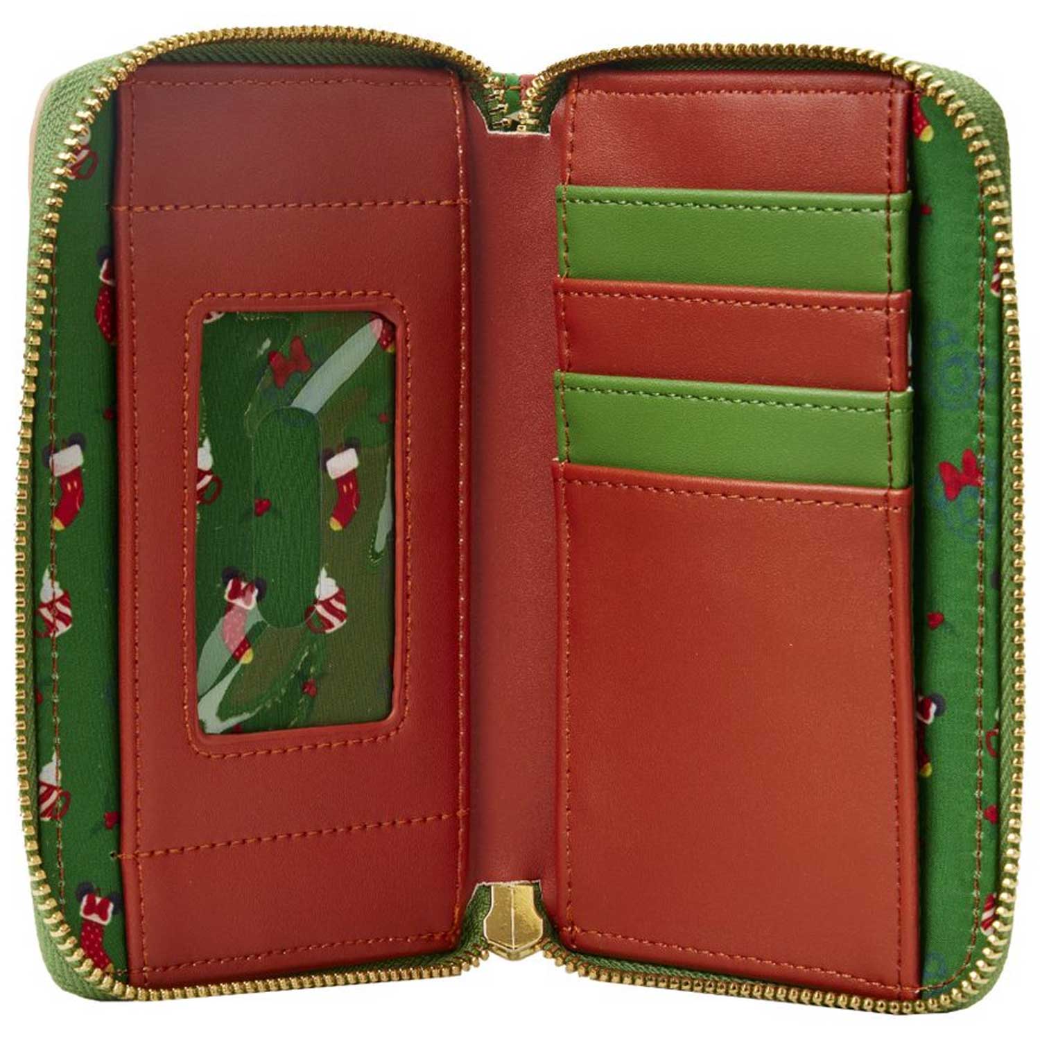 Loungefly x Disney Mickey and Minnie Christmas Fireplace Wallet - Image 4