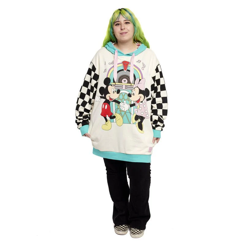 Loungefly x Disney Mickey and Minnie Date Night Diner Unisex Hoodie - Image 10