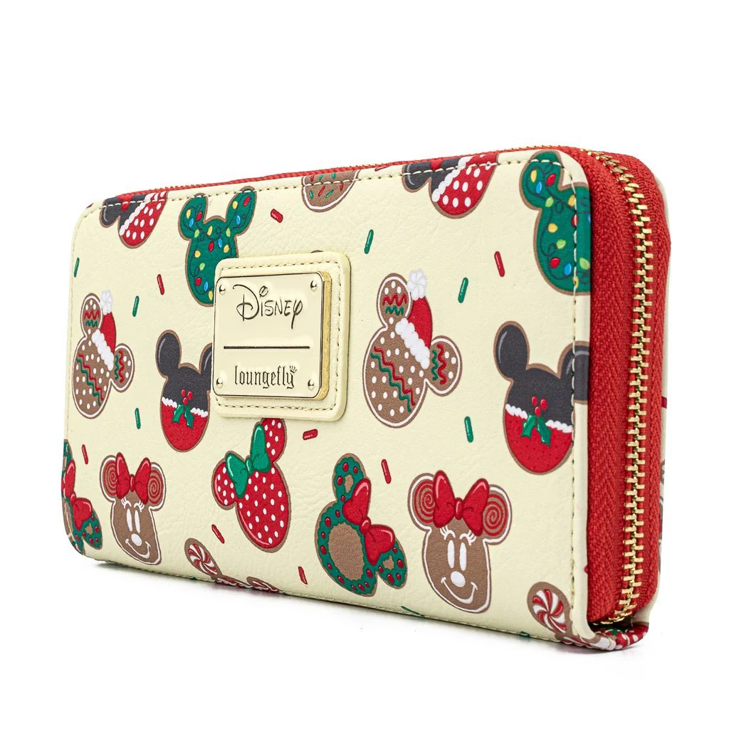 Loungefly x Disney Mickey and Minnie Mouse Christmas Cookie Purse - Image 2