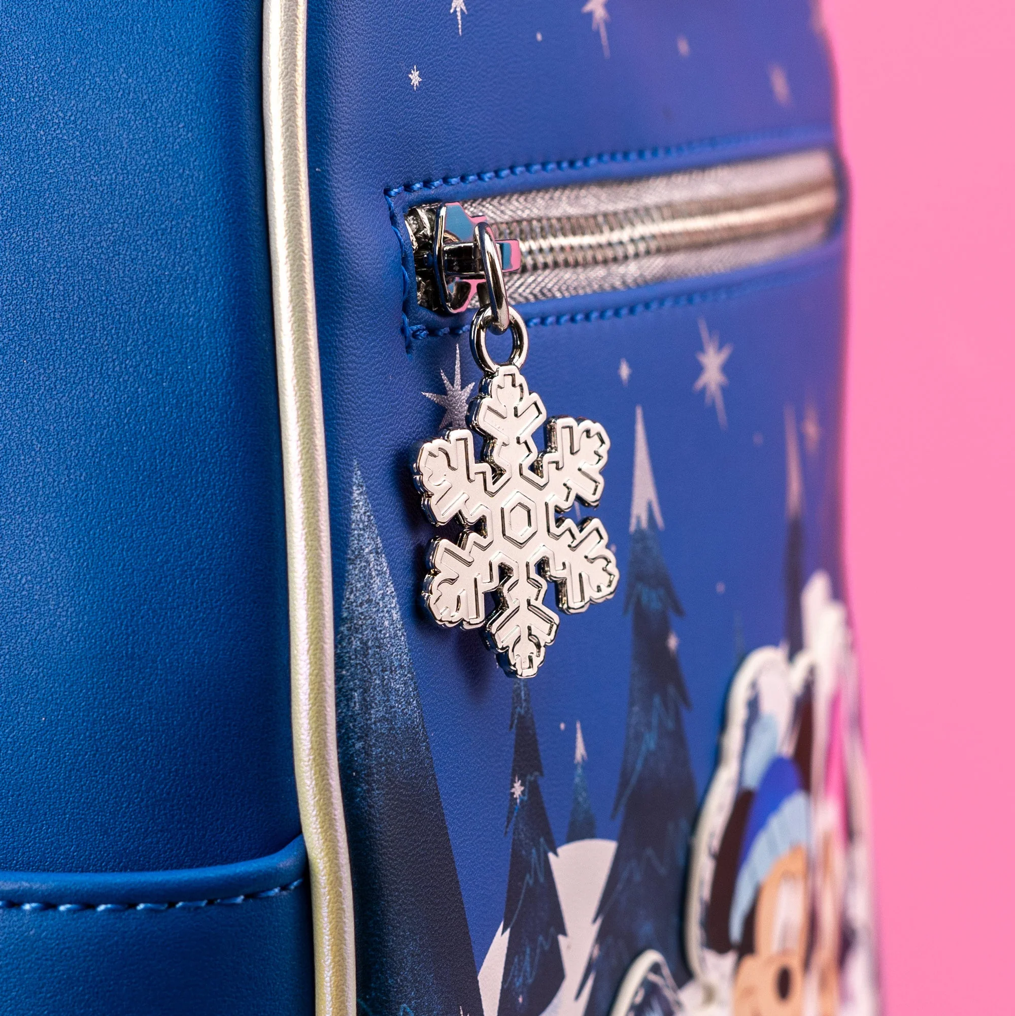 Loungefly x Disney Mickey and Minnie Mouse Winter Ice Skating Mini Backpack - Image 4