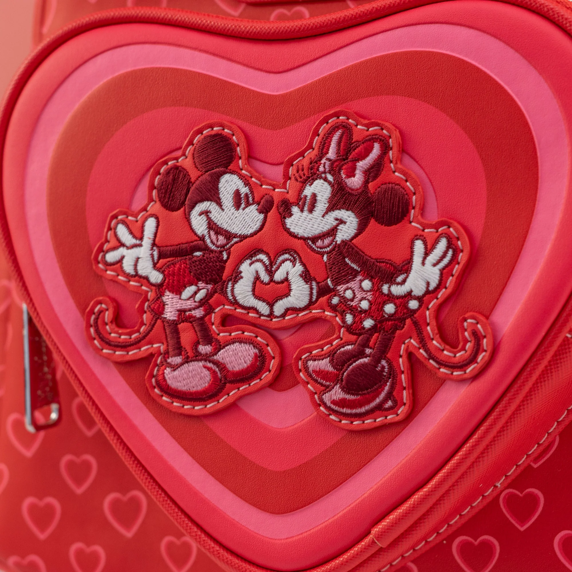 Loungefly x Disney Mickey and Minnie Valentines Day Mini Backpack - Image 4