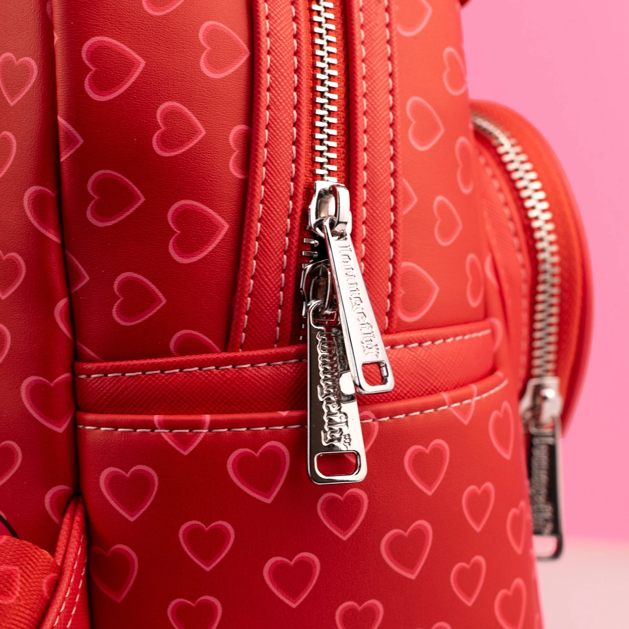 Loungefly x Disney Mickey and Minnie Valentines Day Mini Backpack - Image 7