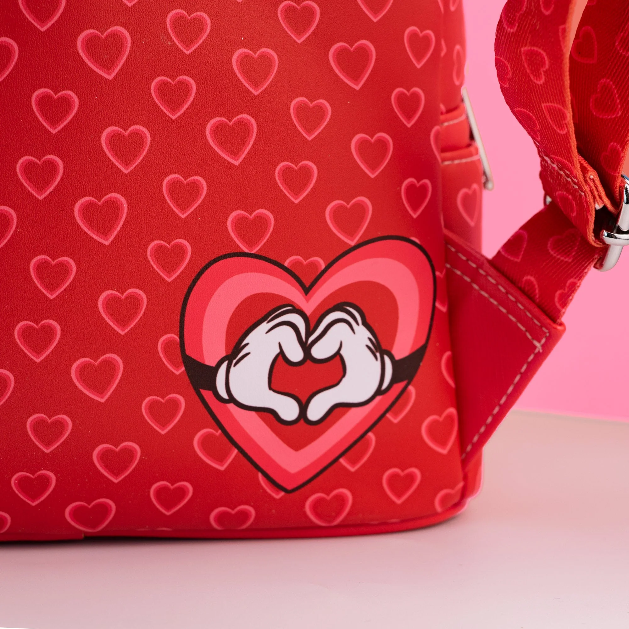Loungefly x Disney Mickey and Minnie Valentines Day Mini Backpack - Image 8