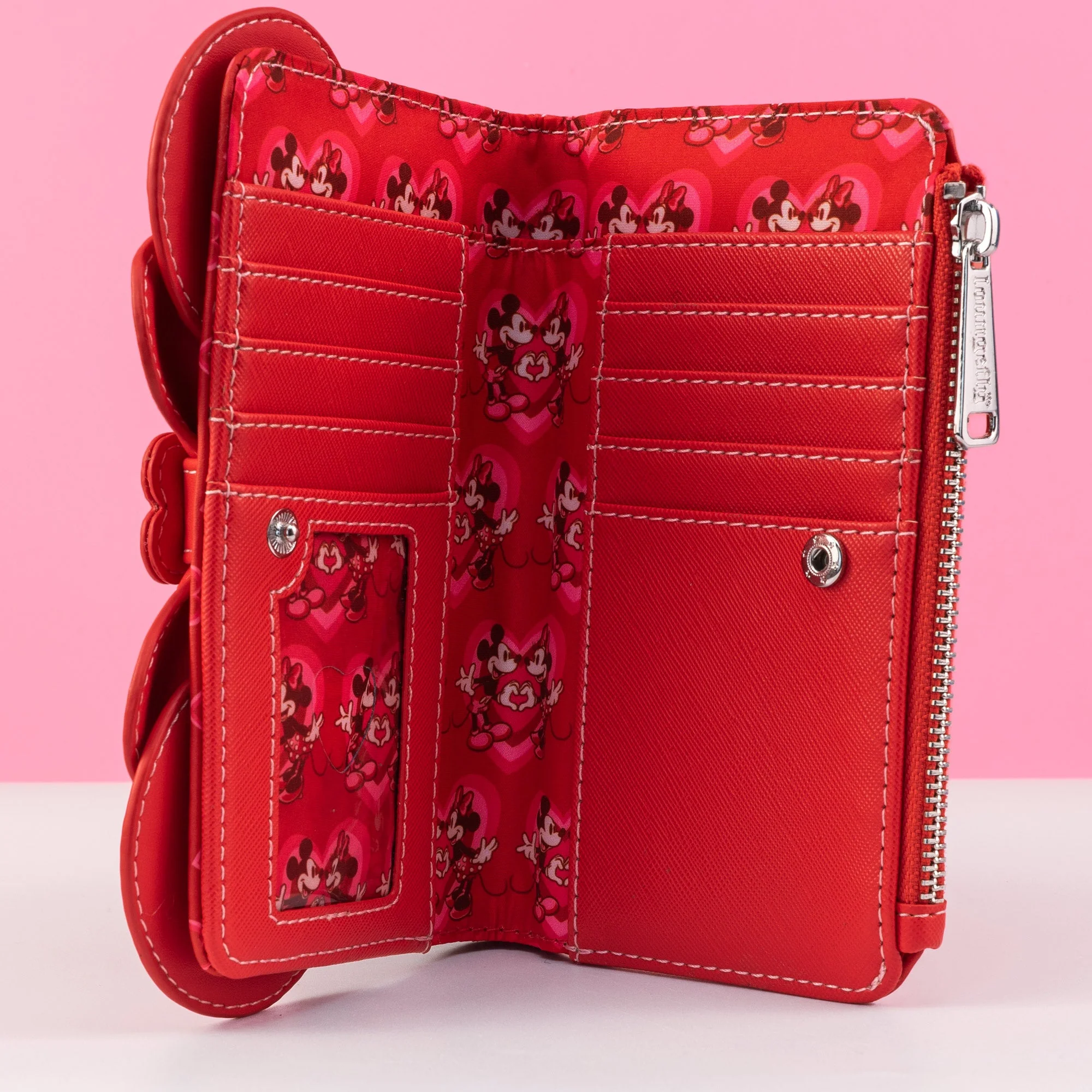 Loungefly x Disney Mickey and Minnie Valentines Day Wallet - Image 3