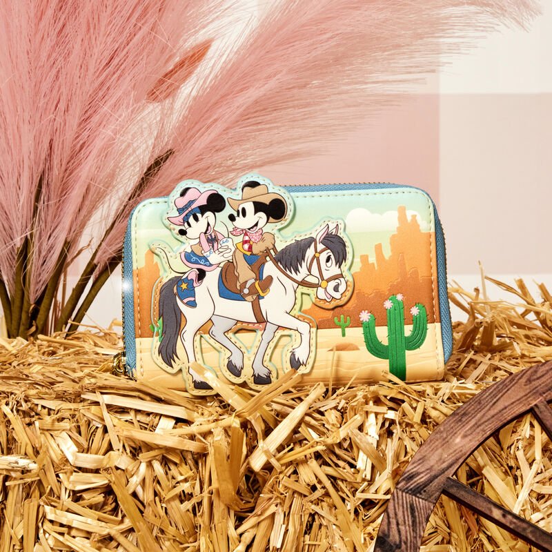 Loungefly x Disney Mickey And Minnie Western Wallet - Image 2