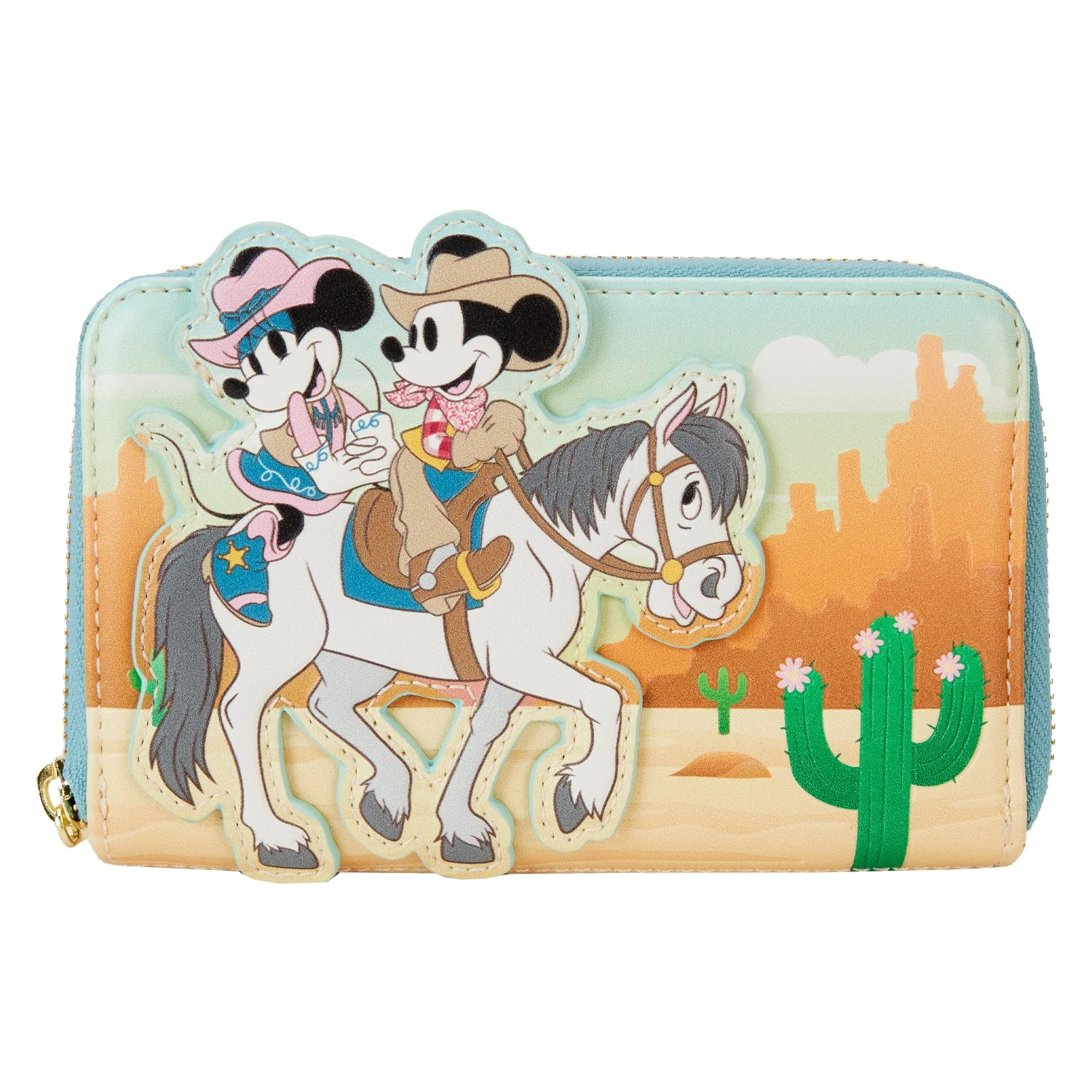 Loungefly x Disney Mickey And Minnie Western Wallet - Image 3