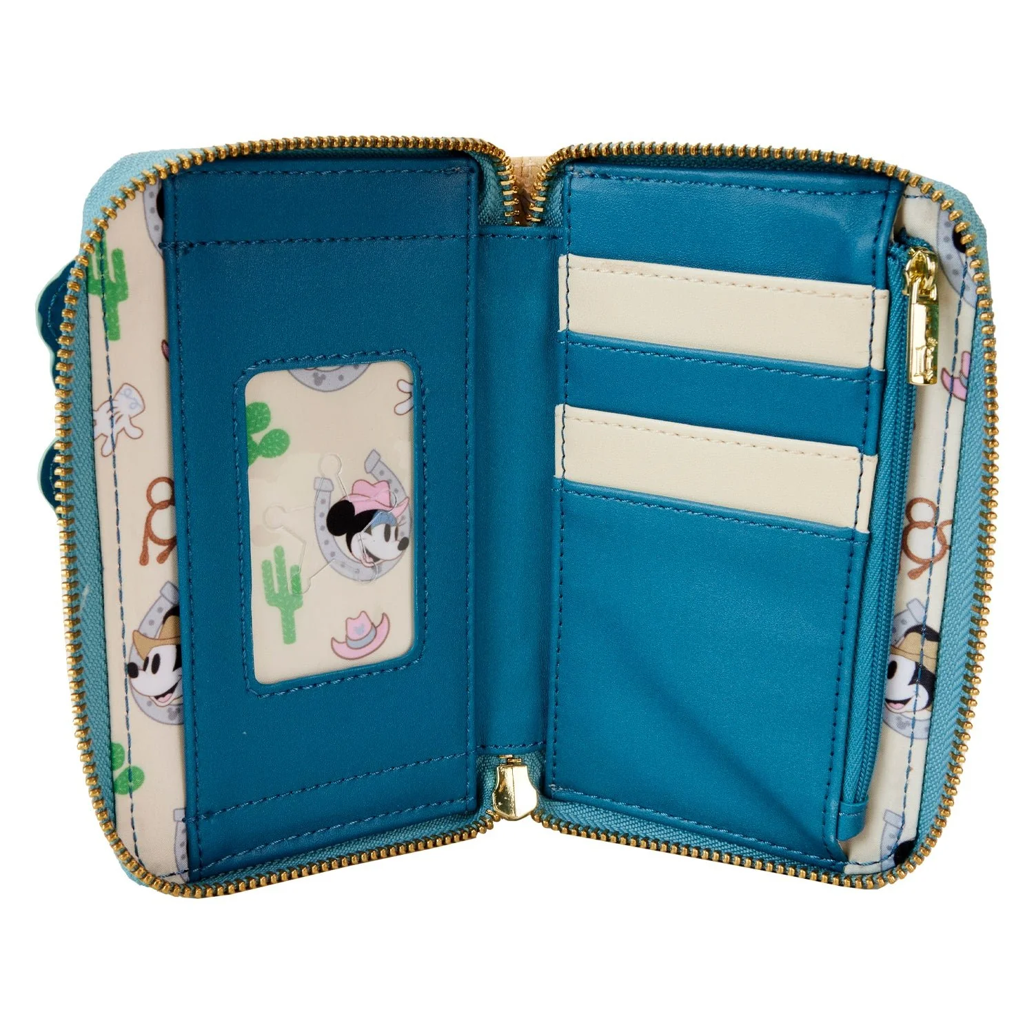 Loungefly x Disney Mickey And Minnie Western Wallet - Image 6