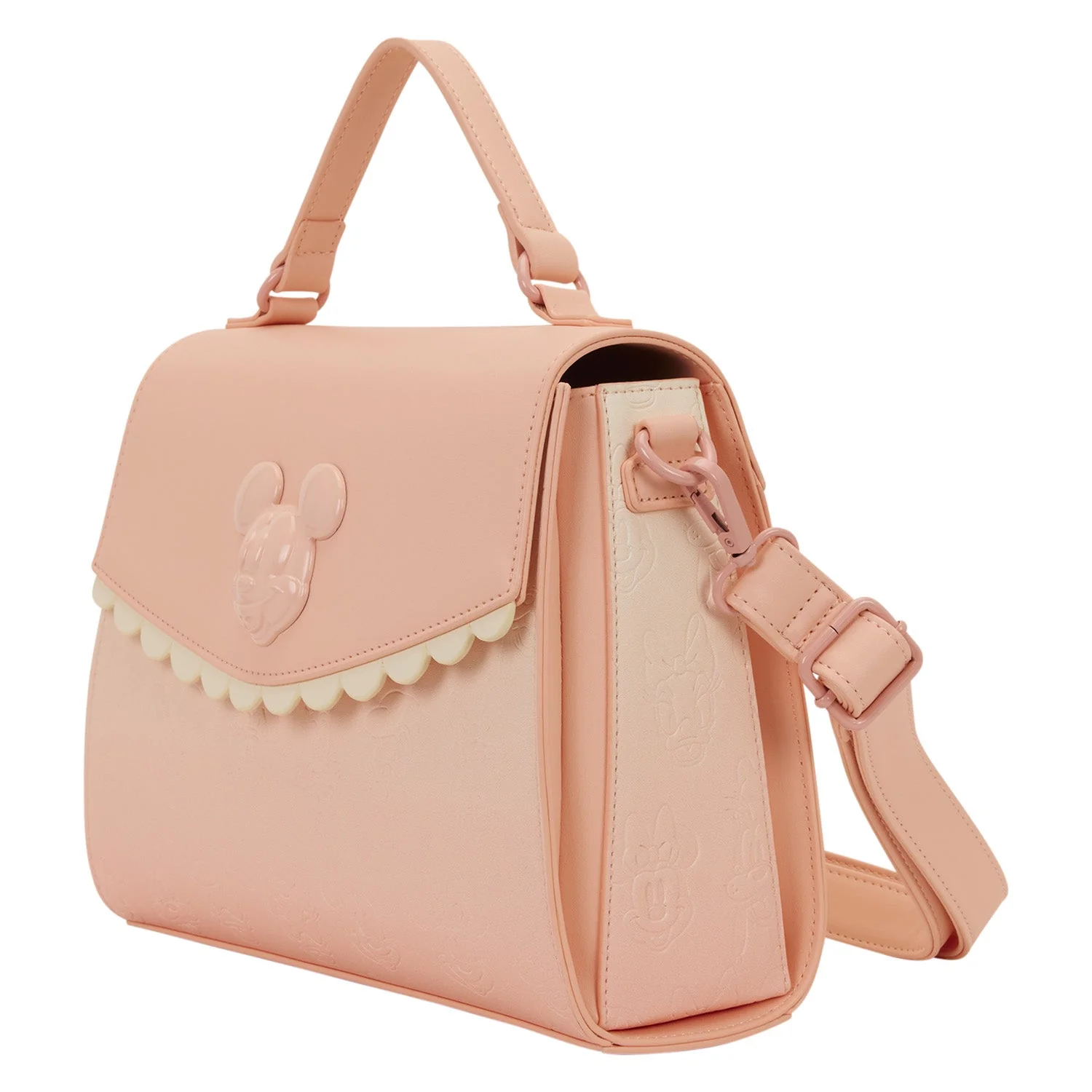Loungefly x Disney Mickey & Friends All-Over Debossed Crossbody Bag - Image 2