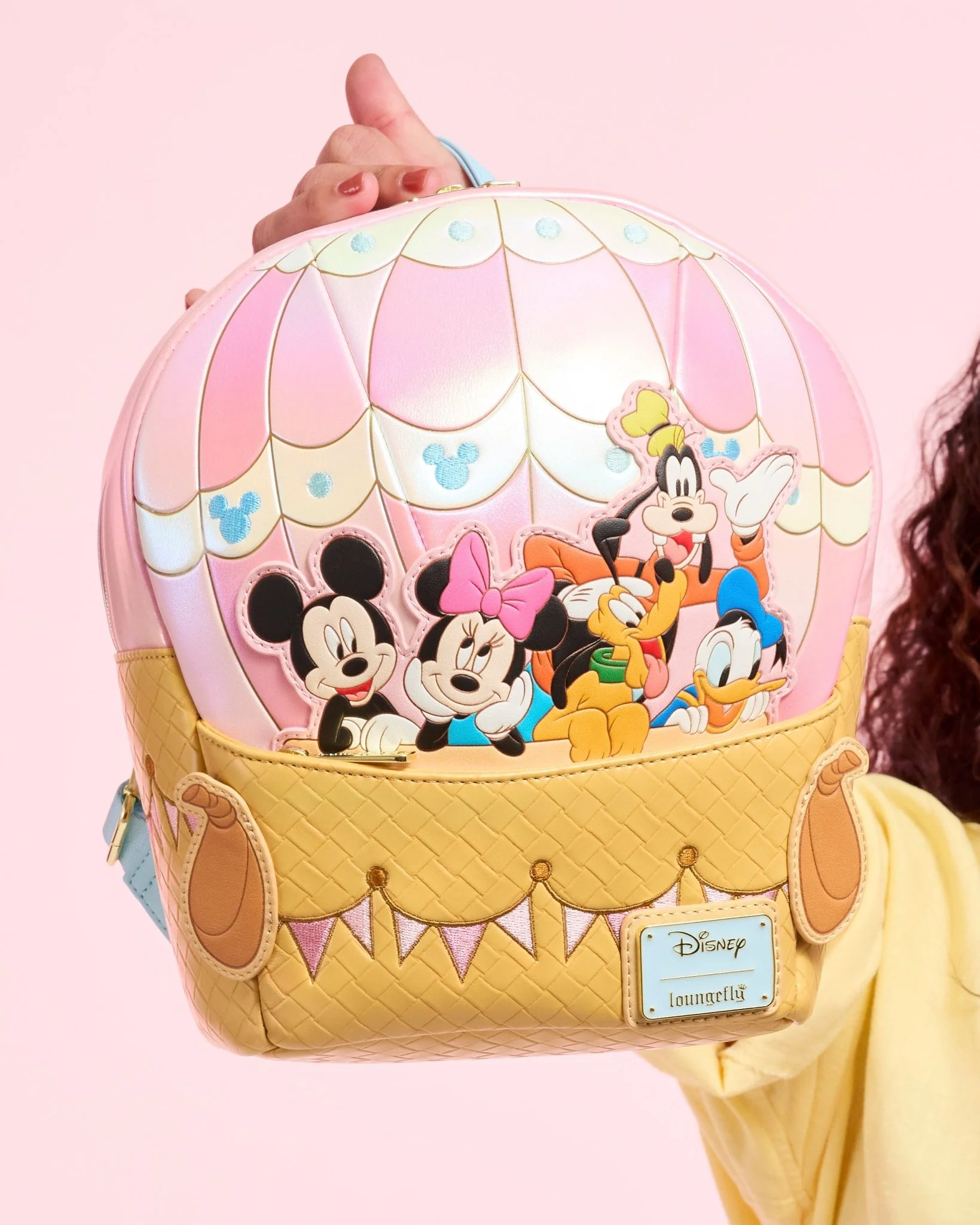 Loungefly x Disney Mickey & Friends Figural Hot Air Balloon Mini Backpack - Image 5
