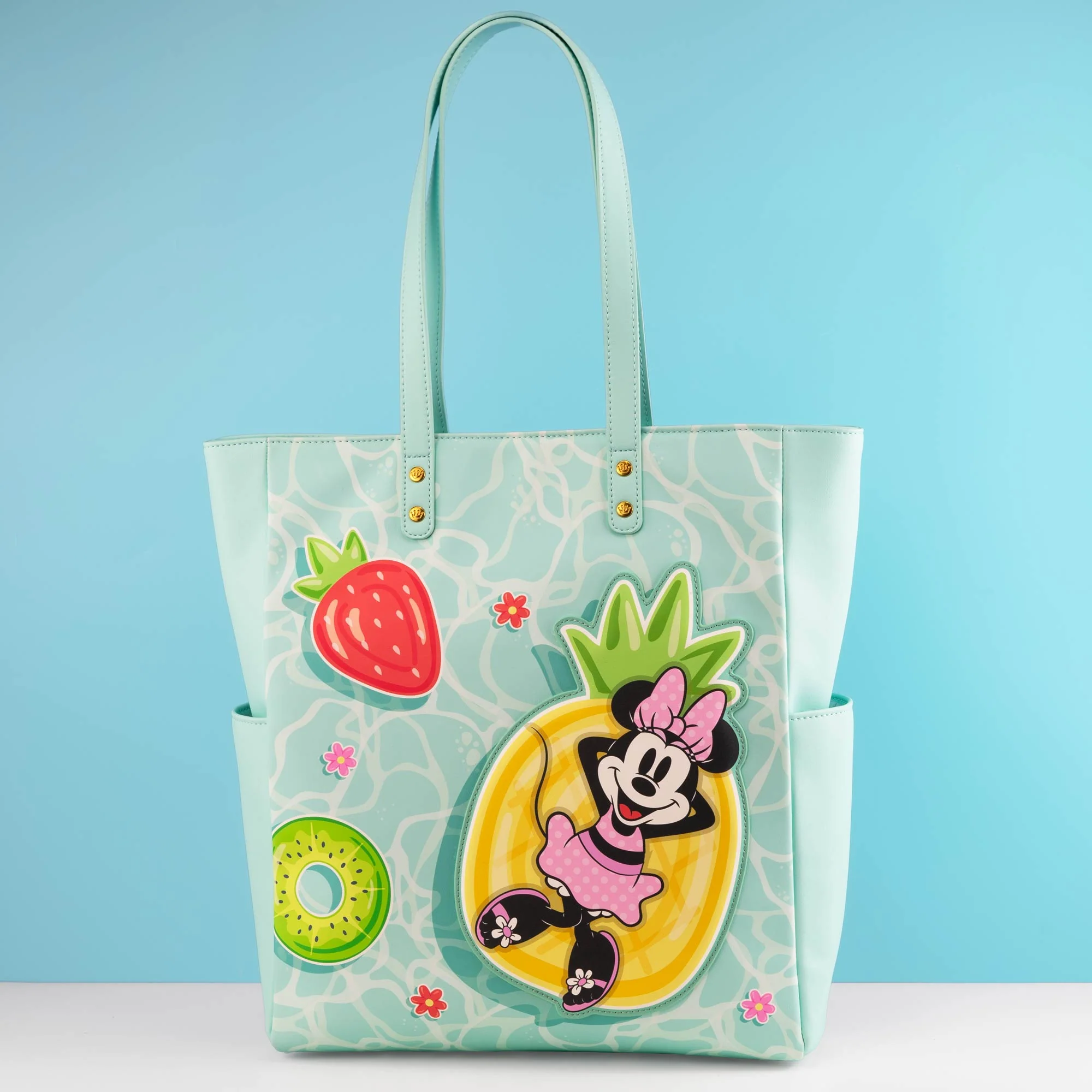 Loungefly x Disney Mickey & Minnie Beach Fun Tote Bag