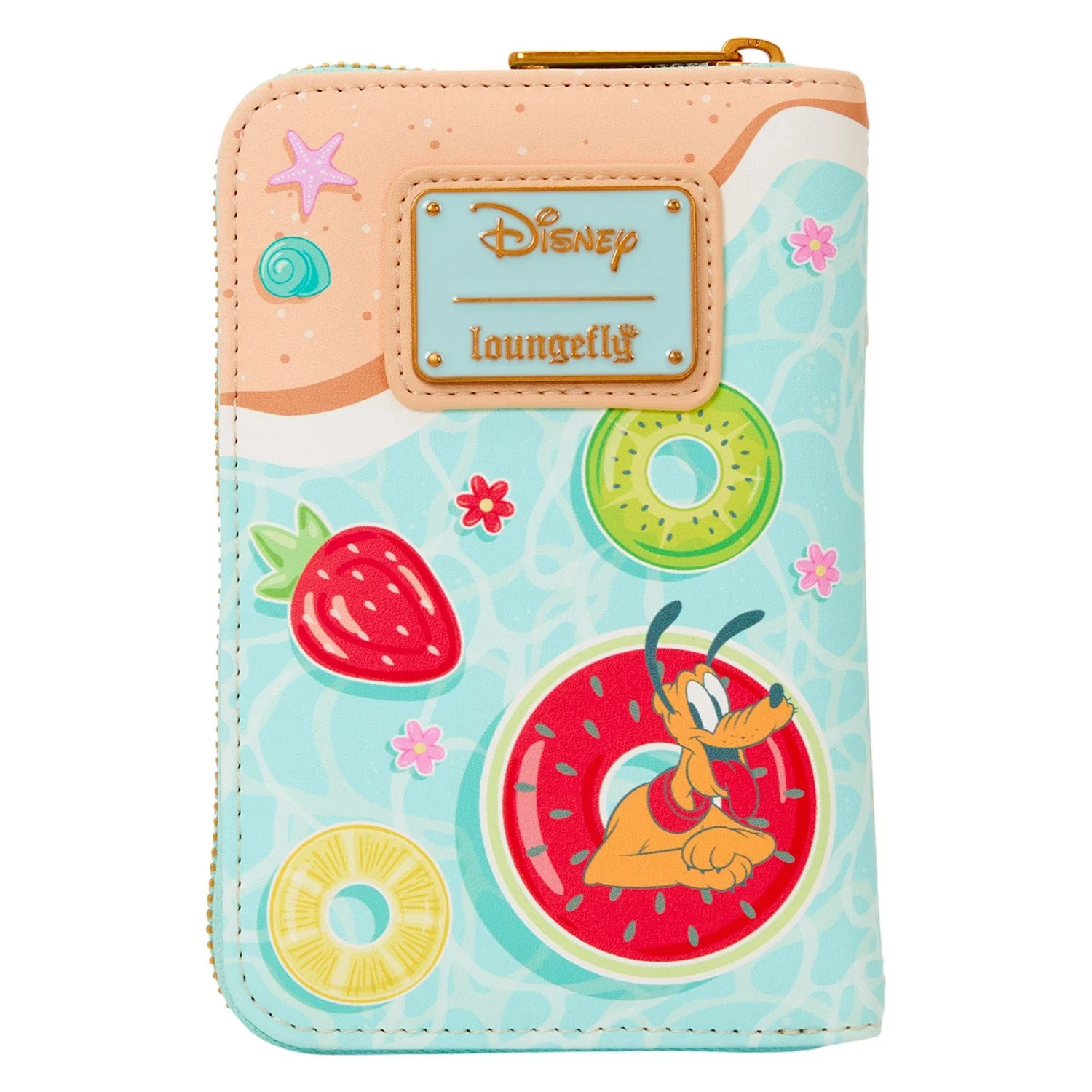 Loungefly x Disney Mickey & Minnie Beach Fun Zip Around Wallet - Image 3