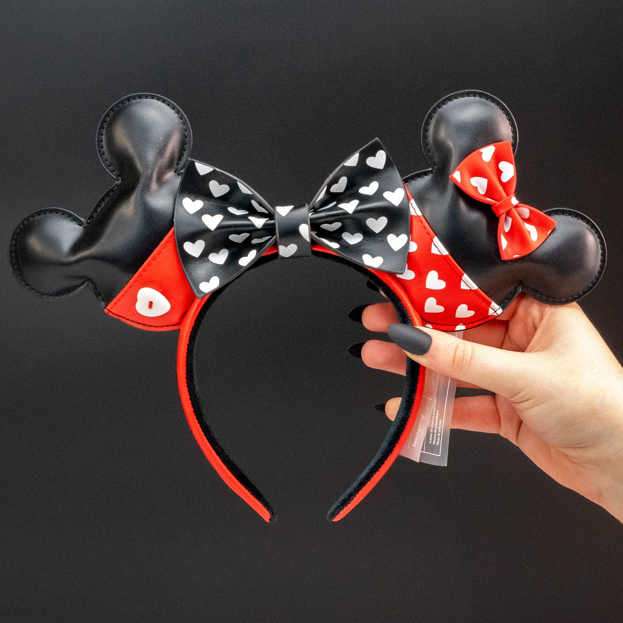Loungefly x Disney Mickey Minnie Mouse Valentines Headband
