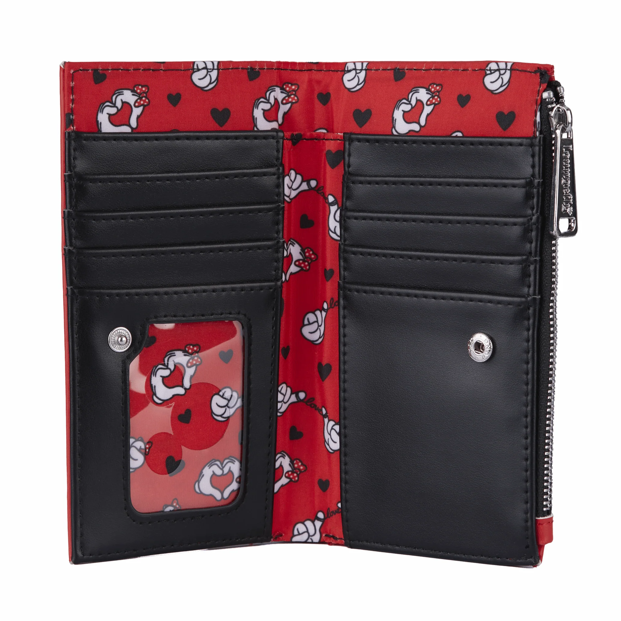 Loungefly x Disney Mickey Minnie Mouse Valentines Purse - Image 4