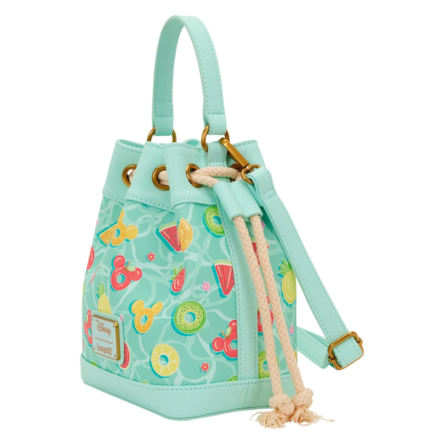 Loungefly x Disney Mickey Mouse Beach Fun Bucket Crossbody Bag - Image 3