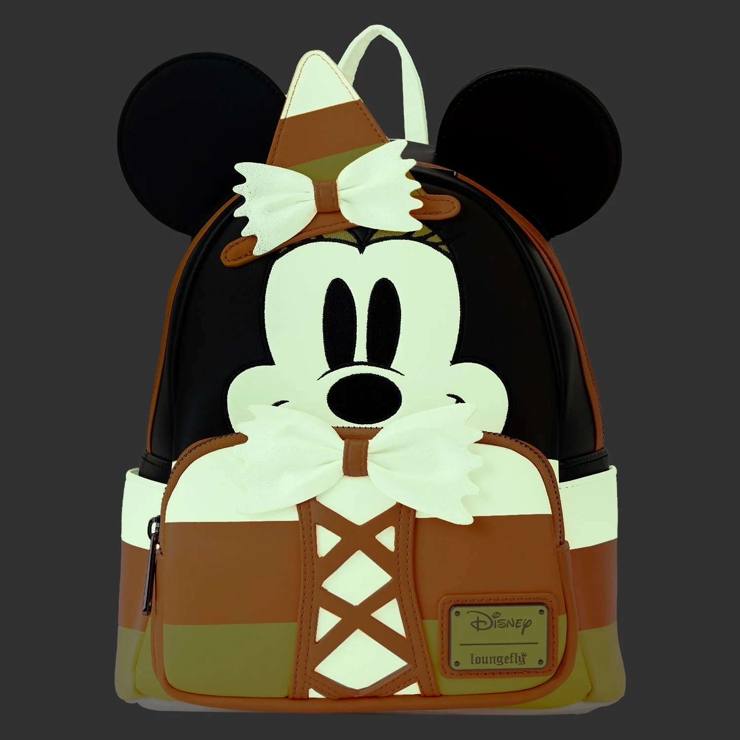 Loungefly x Disney Minnie Mouse Candy Corn Cosplay Mini Backpack - Image 2