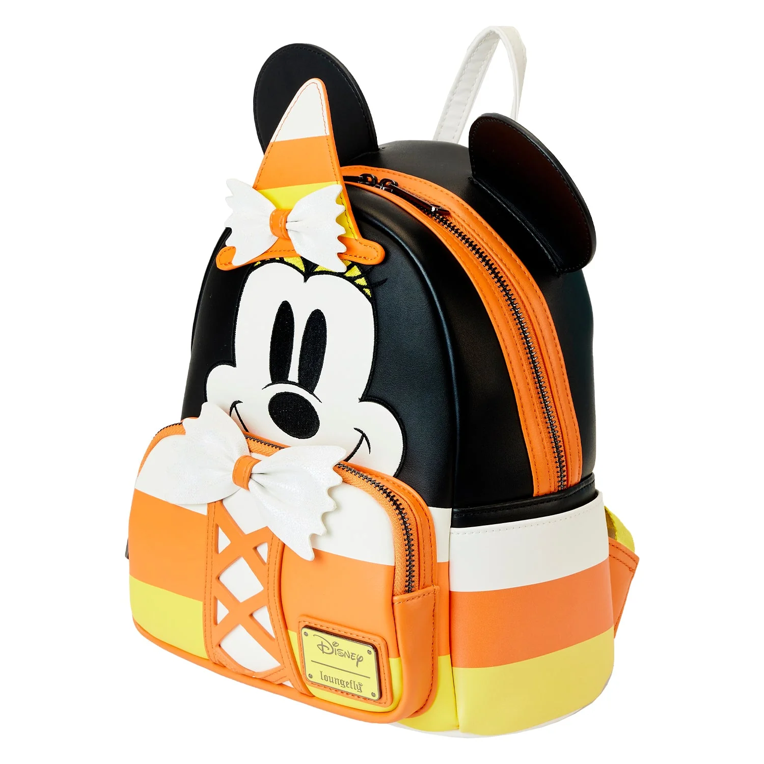Loungefly x Disney Minnie Mouse Candy Corn Cosplay Mini Backpack - Image 4