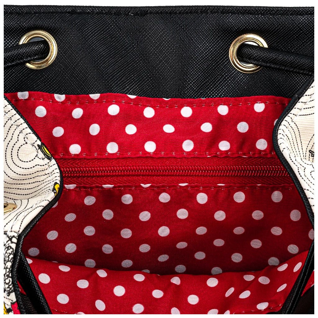 Loungefly x Disney Mickey Mouse Hardware Bow Backpack - Image 3