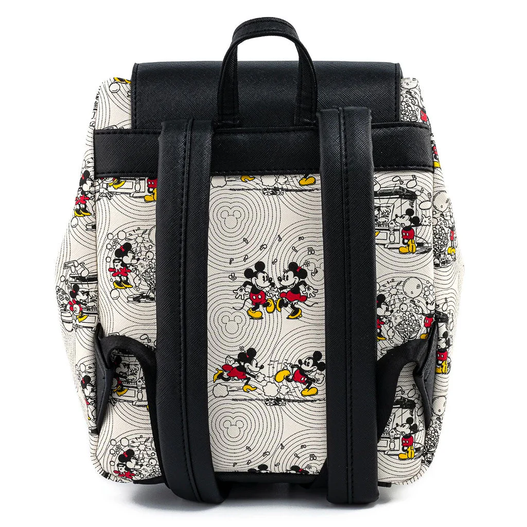 Loungefly x Disney Mickey Mouse Hardware Bow Backpack - Image 4