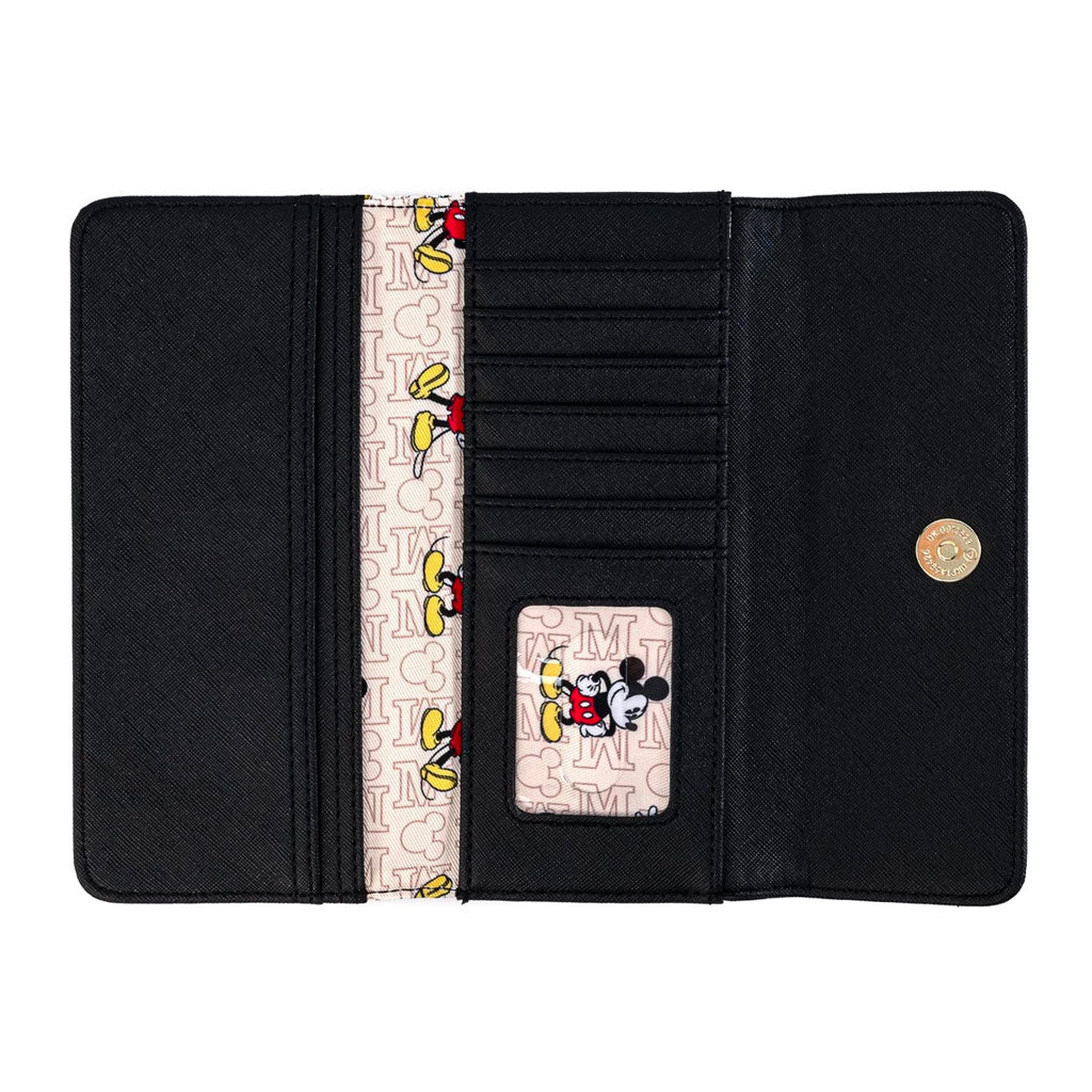 Loungefly x Disney Mickey Mouse Hardware Flap Purse - Image 3