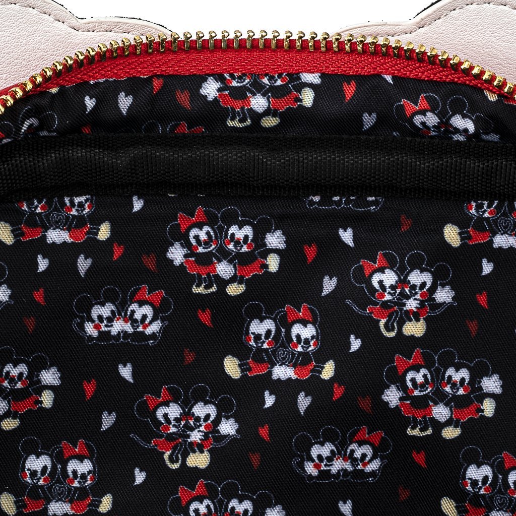 Loungefly x Disney Mickey Mouse Heart Handbag - Image 3