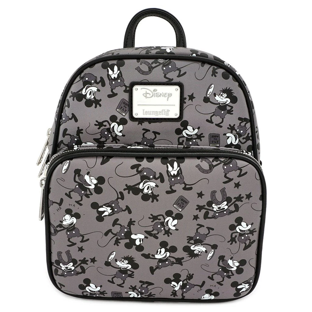 Loungefly X Disney Mickey Mouse Plane Crazy Mini Backpack - Image 2