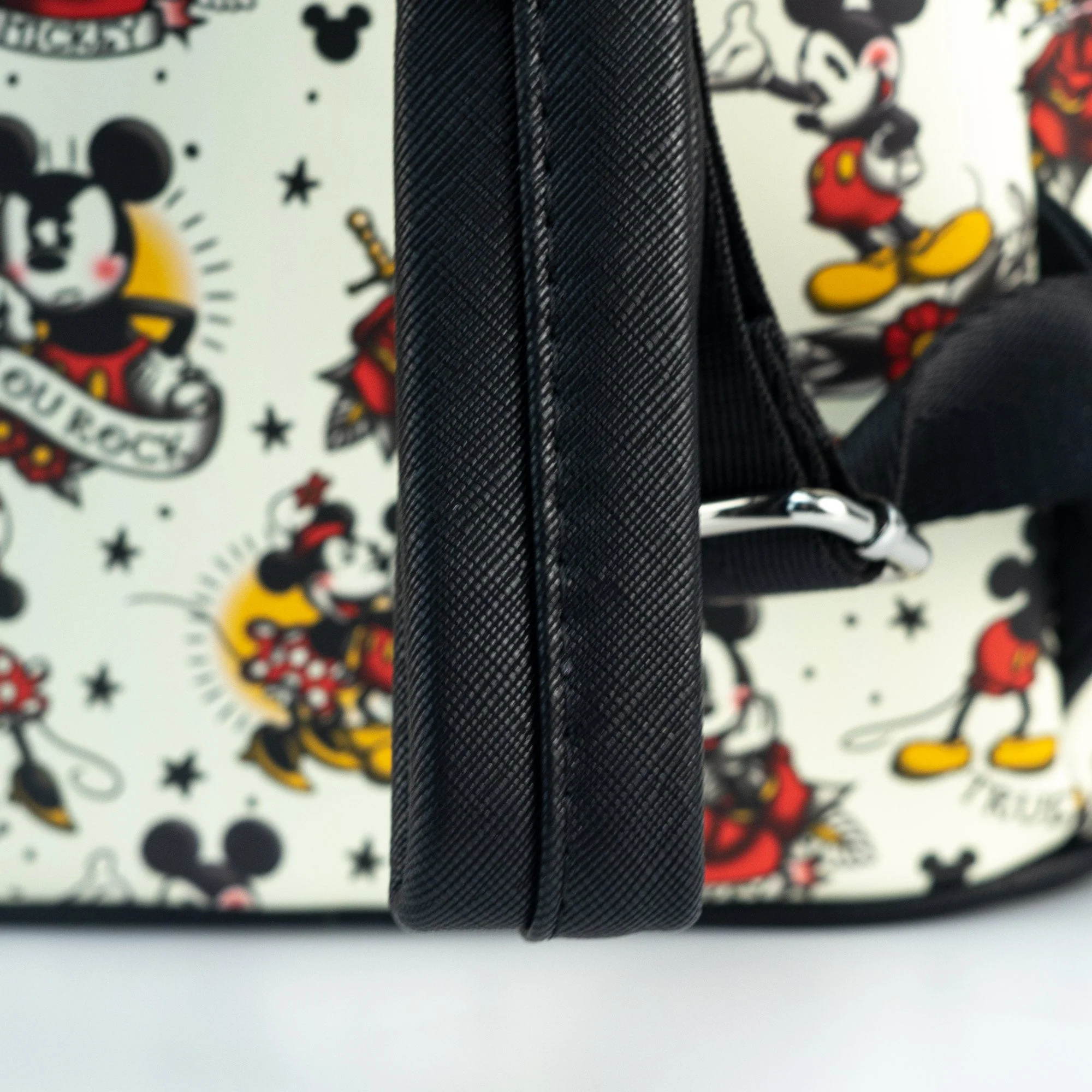 Loungefly x Disney Mickey Mouse Tattoo Art Mini Backpack - Image 4