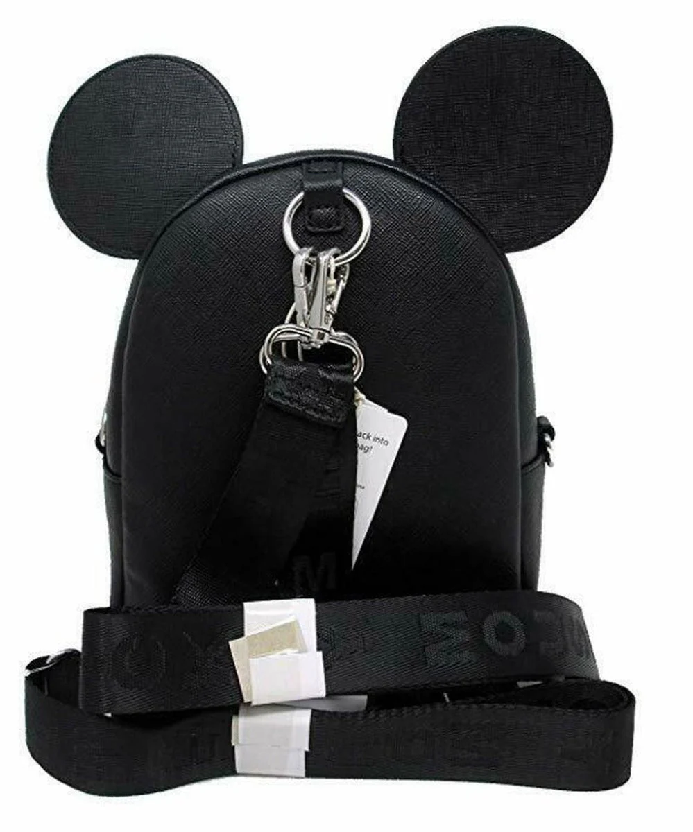 Loungefly x Disney Mickey Red & Black Convertible Mini Backpack - Image 3