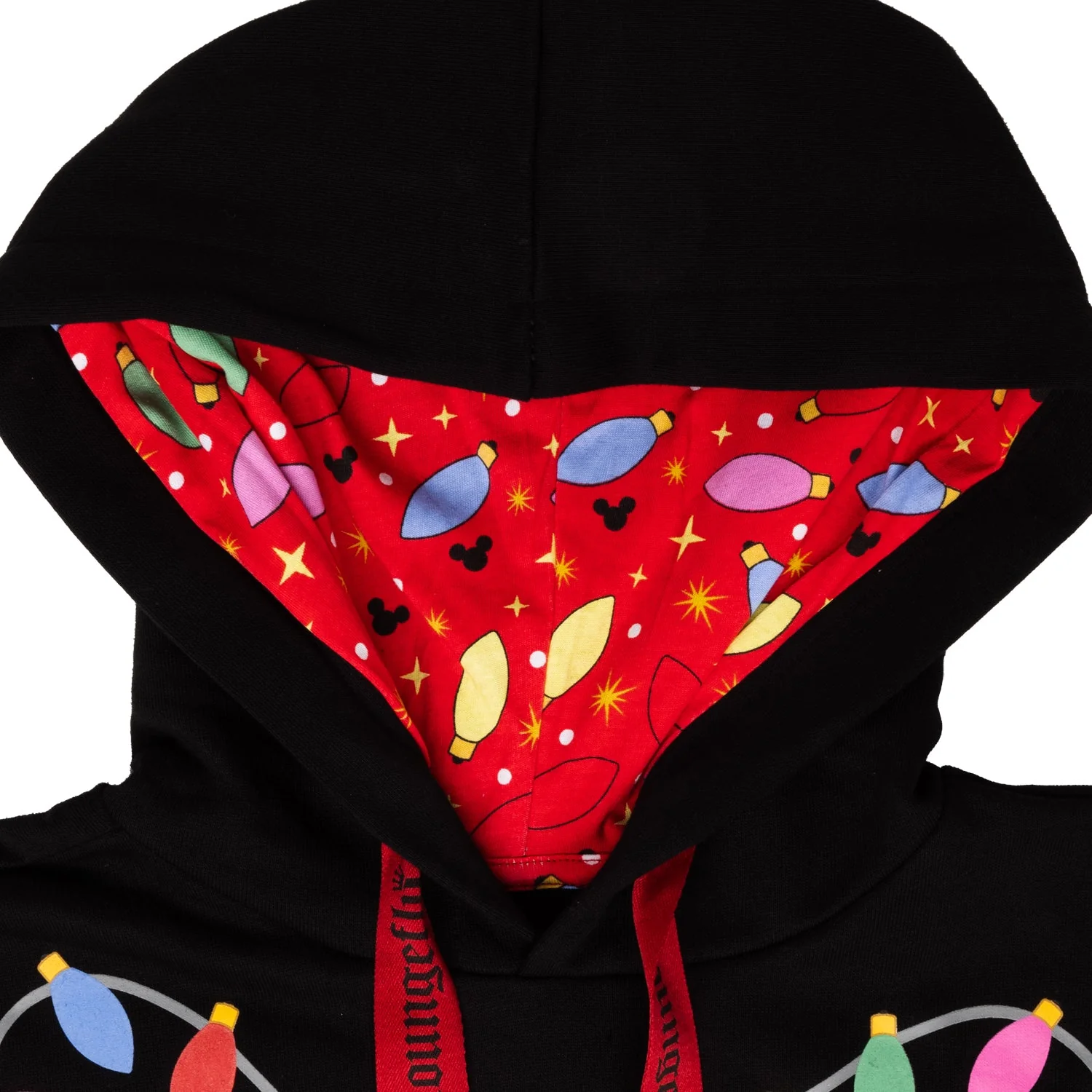 Loungefly x Disney Mickey's Light Up Decorations Hooded Sweatshirt - Image 5