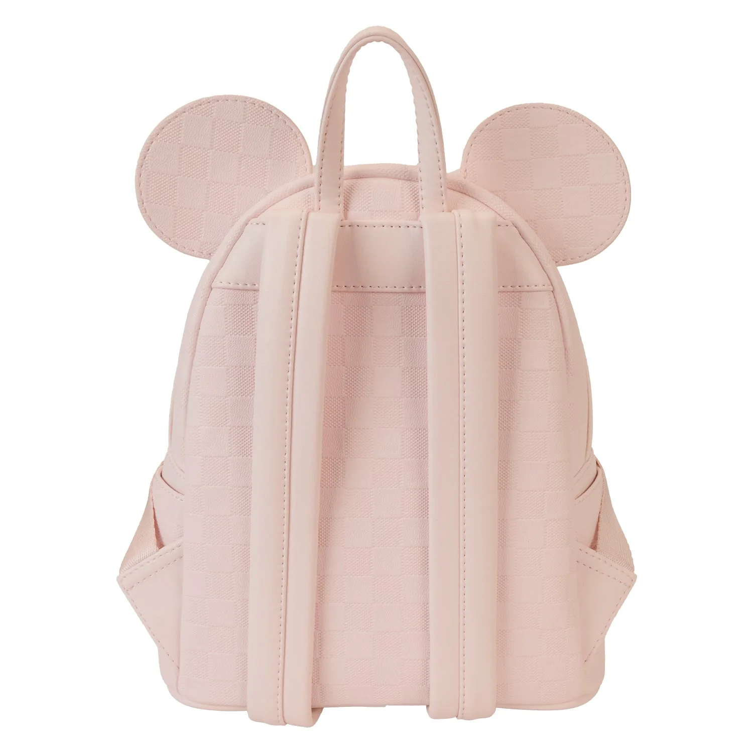 Loungefly x Disney Minnie Ear Pink Damier Mini Backpack - Image 4
