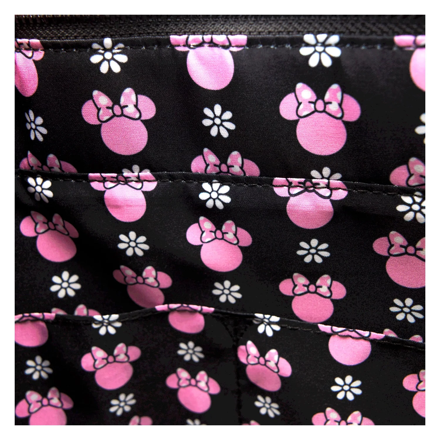 Loungefly x Disney Minnie Floral Rock the Dots Tote Bag with Coin Bag - Image 5