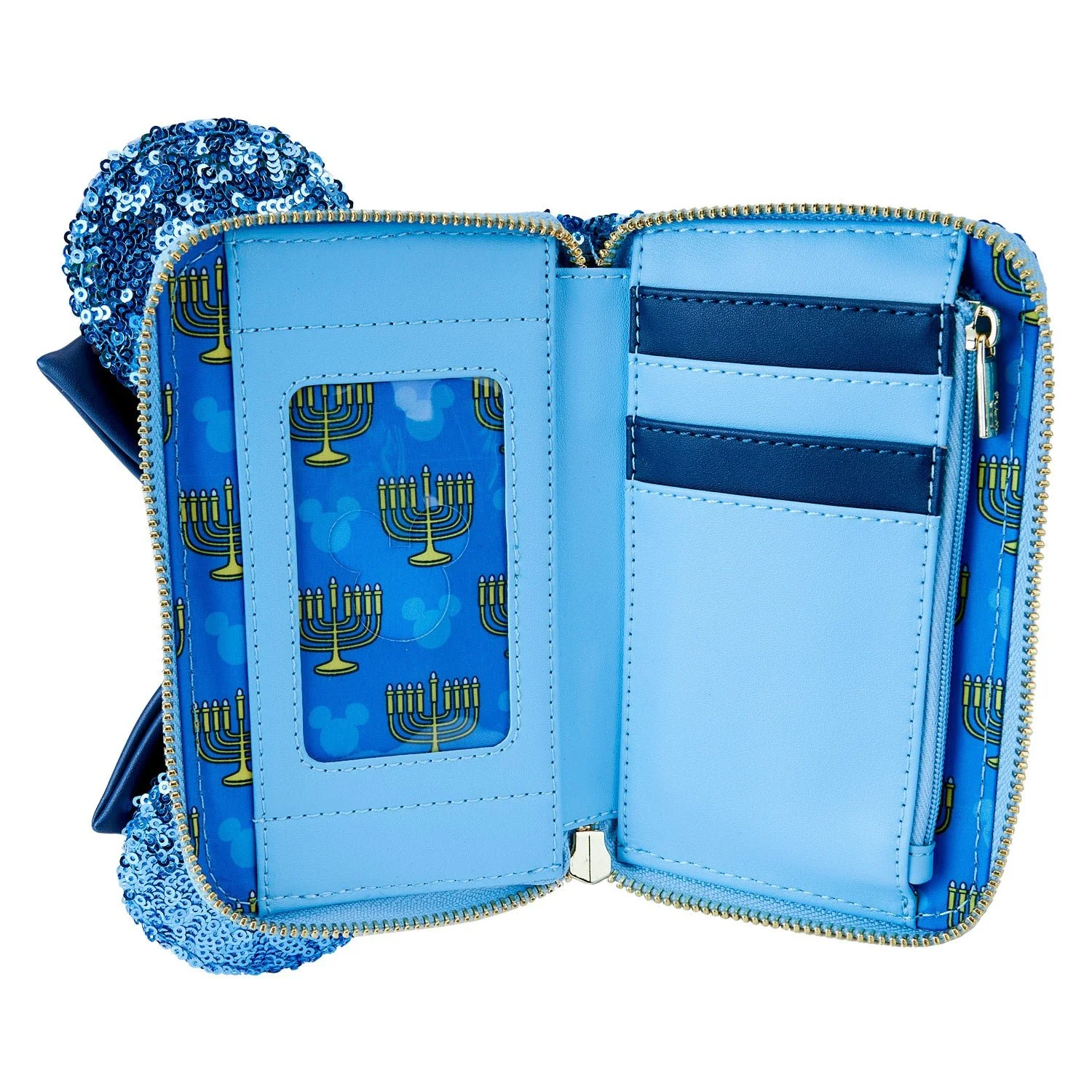 Loungefly x Disney Minnie Hanukkah Menorah Wallet - Image 3