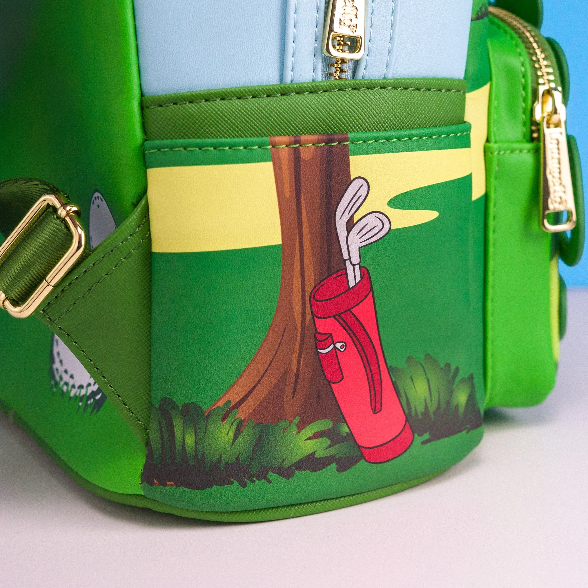 Loungefly x Disney Minnie & Mickey Golf Mini Backpack - Image 4