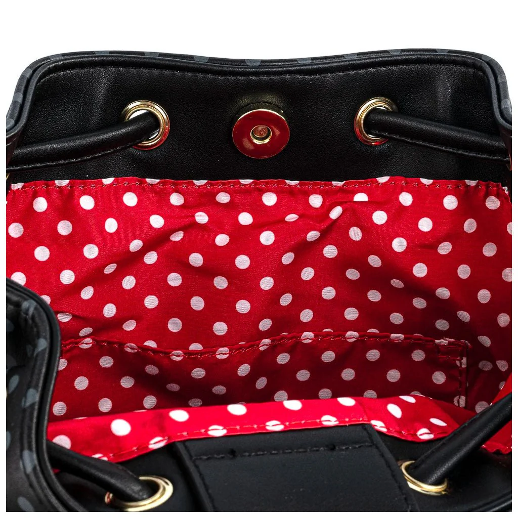 Loungefly x Disney Minnie Mouse Bow Bucket Bag - Image 4